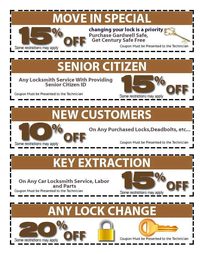 Central Locksmith Store Tucson, AZ 520-226-3833 Central Locksmith Store Tucson, AZ 520-226-3833 - coupon-01